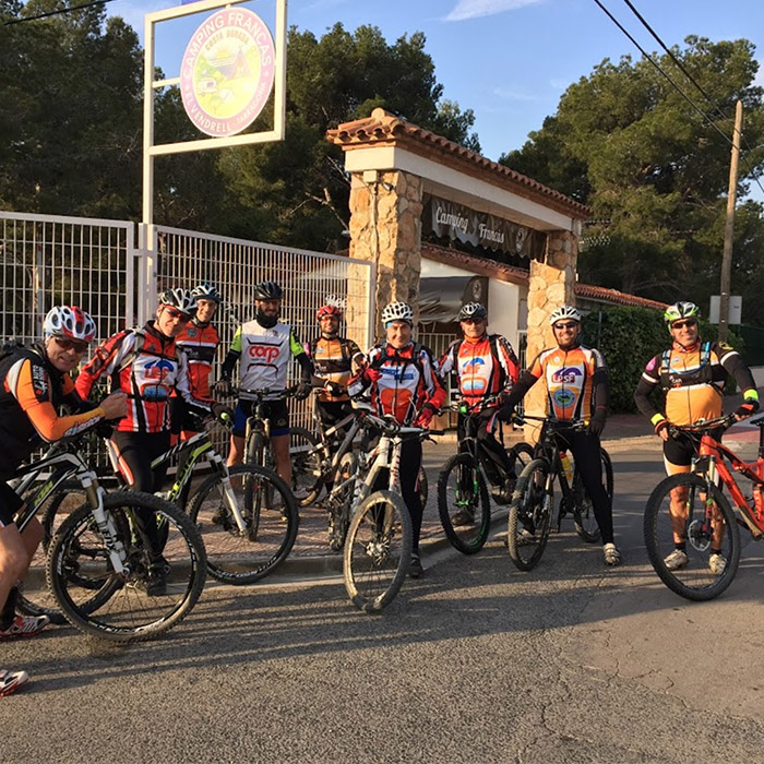 Mountain bike outings with breakfast Camping Francàs